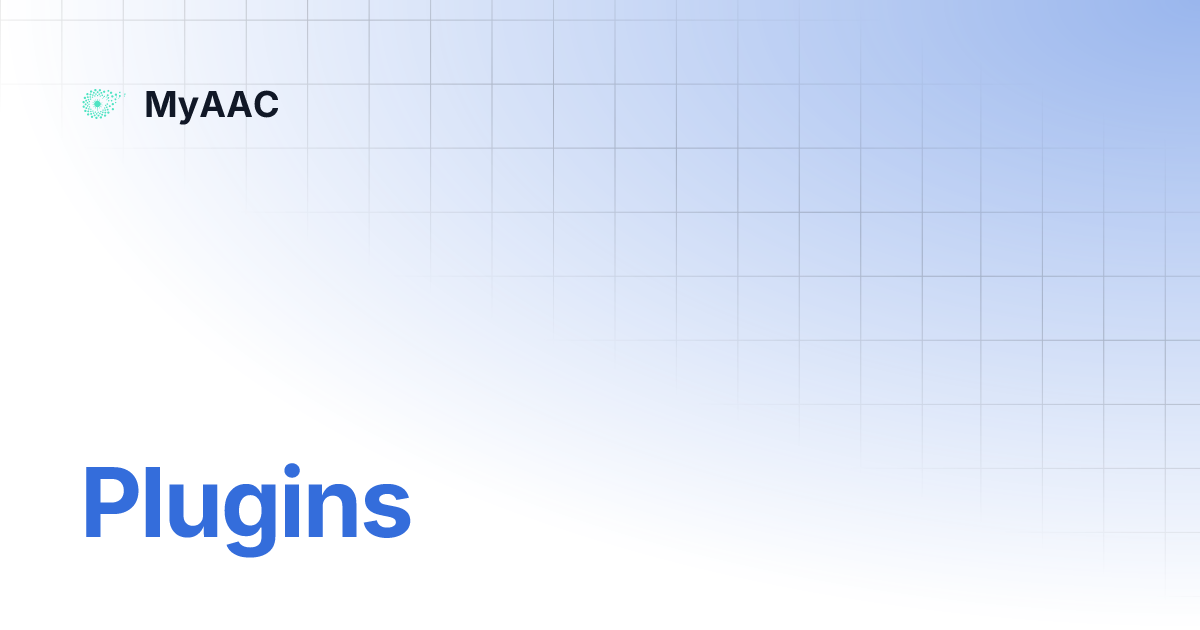 Plugins myaac